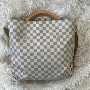 Louis Vuitton blue damier bag